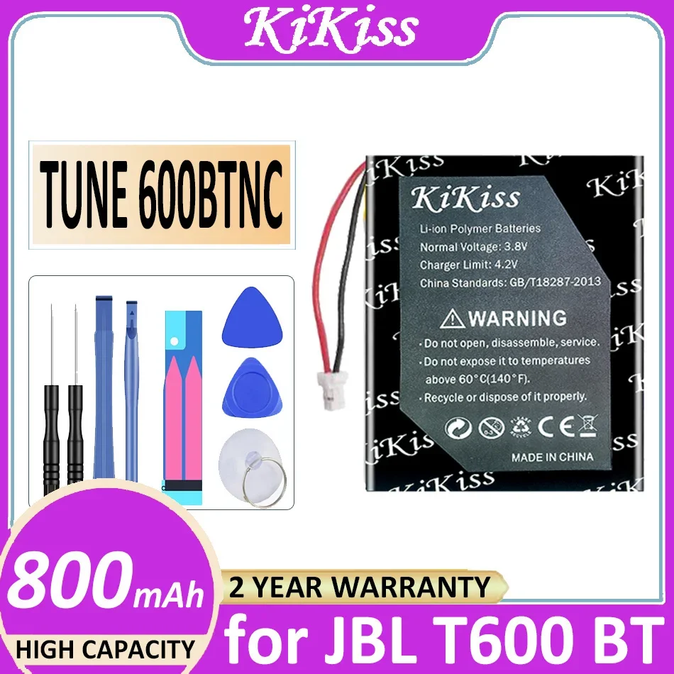 Battery 703031 800mAh for JBL T600BT Tune 600BTNC GSP753030 01 Bateria