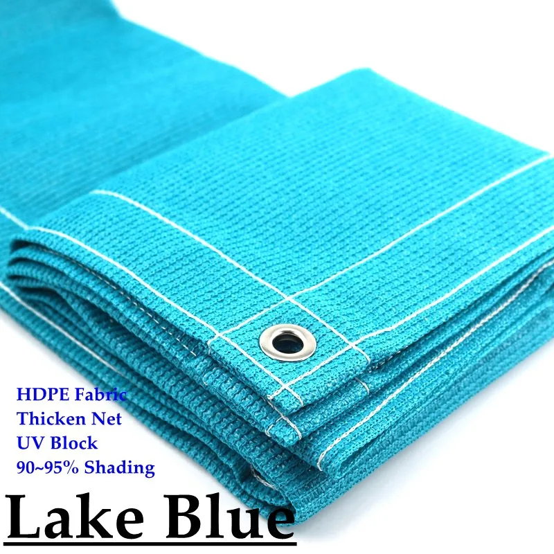 Thicken Anti-UV HDPE Sun Shade Net Home Terrace Balcony Privacy Screen Safety Net Summer Cooling Garden Sun Shelter Sails
