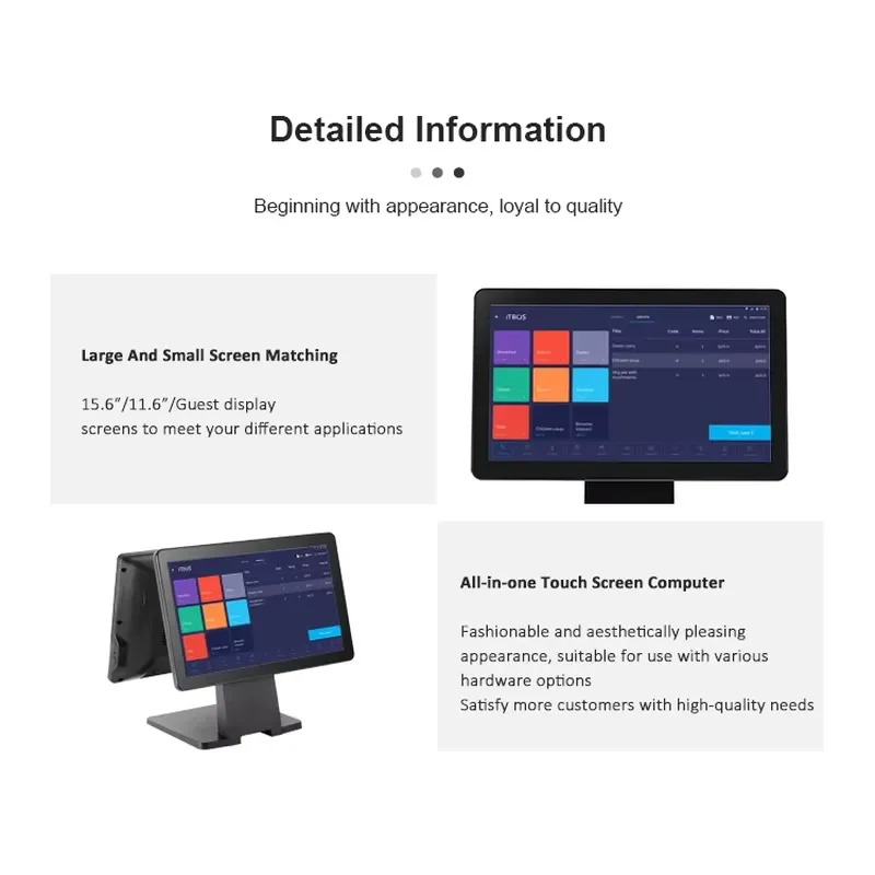 Maintenance- Spill Resistant Surface Independent Power Switch Cash Register Price Employee Clock in Station Compact