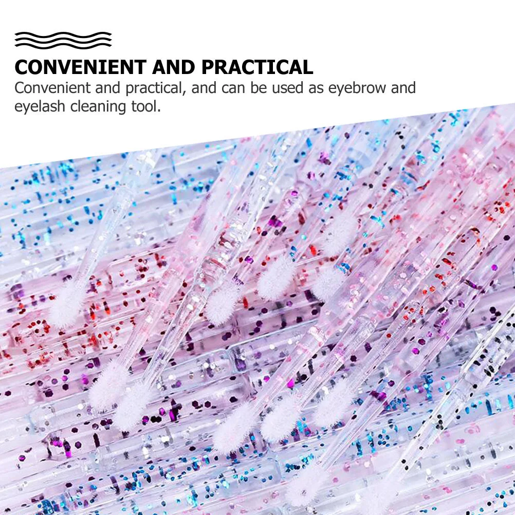 

200Pcs Eyelash Cleaning Rods Excellent Craftsmanship Disposable Eyelash Brushes for Makeup Application and Eyebrow Grooming