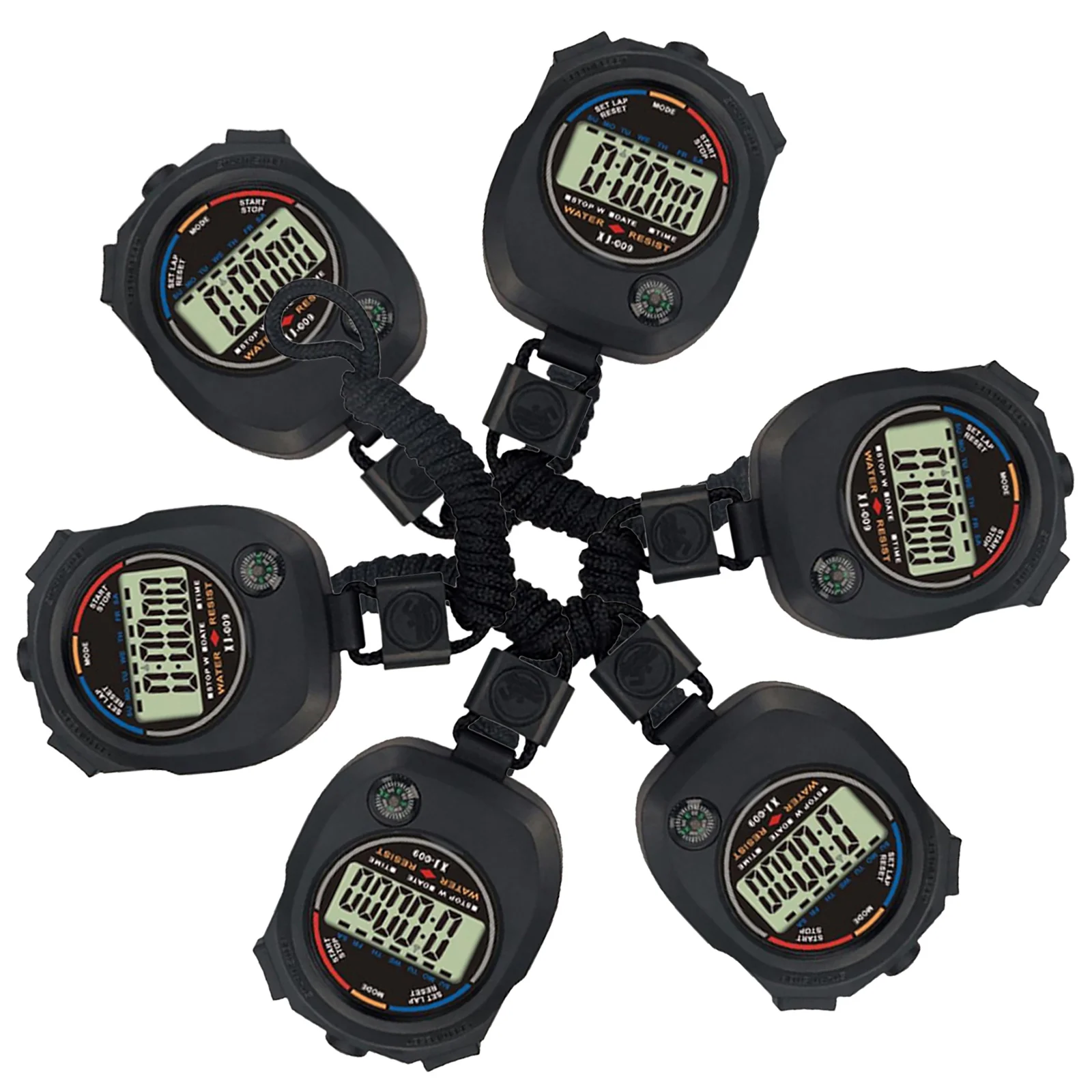 

3Pcs Digital Match Timer Stopwatch for Game Training Professional Electronic Sports Watch Lightweight and Simple Design