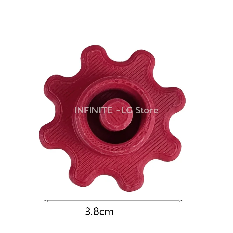 使いやすいコンパクトなポータブルチューブキャップ：ホース用ホワイトレッドシリコンチューブアクセサリー1個