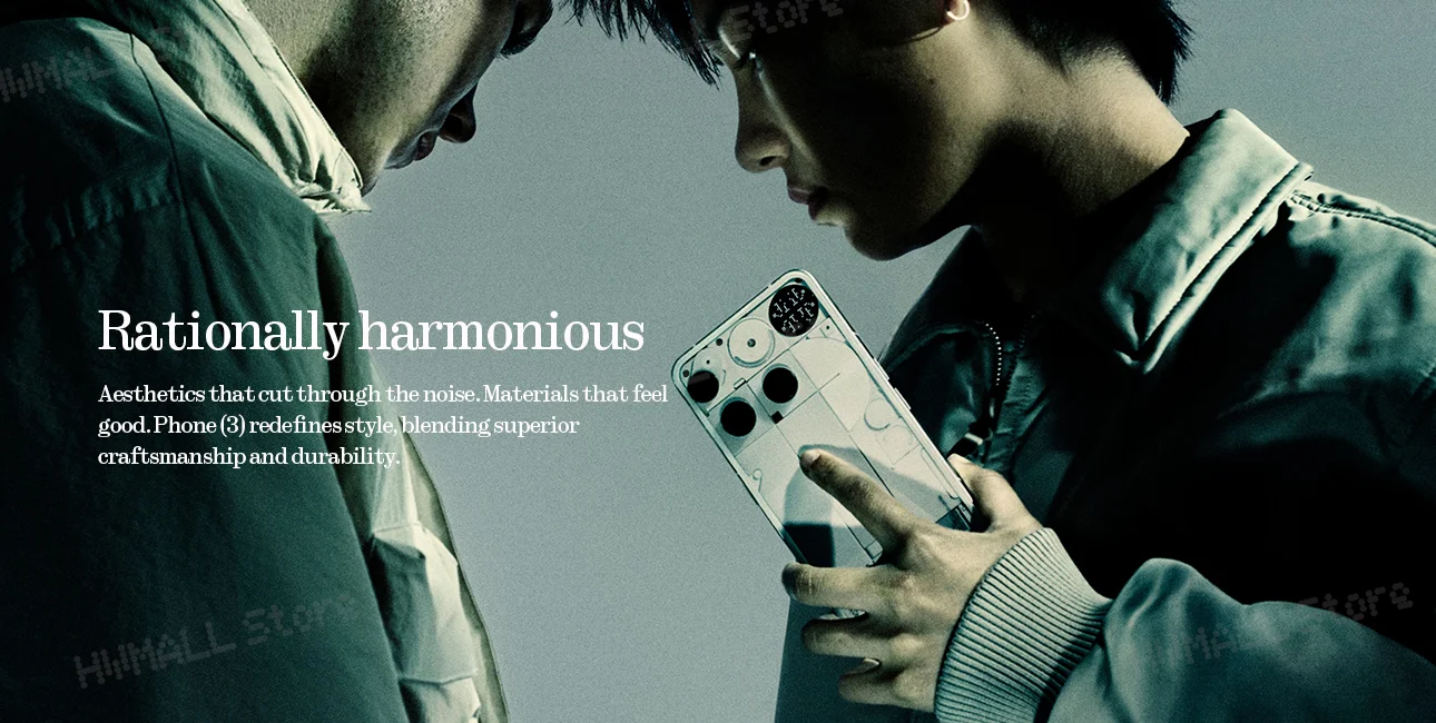 Nothing Phone (3) Smartphone Triple 50Mp Camera 6.67" 120Hz Amoled Display Snapdragon 8S Gen 4 3 Microphones Glyph Array