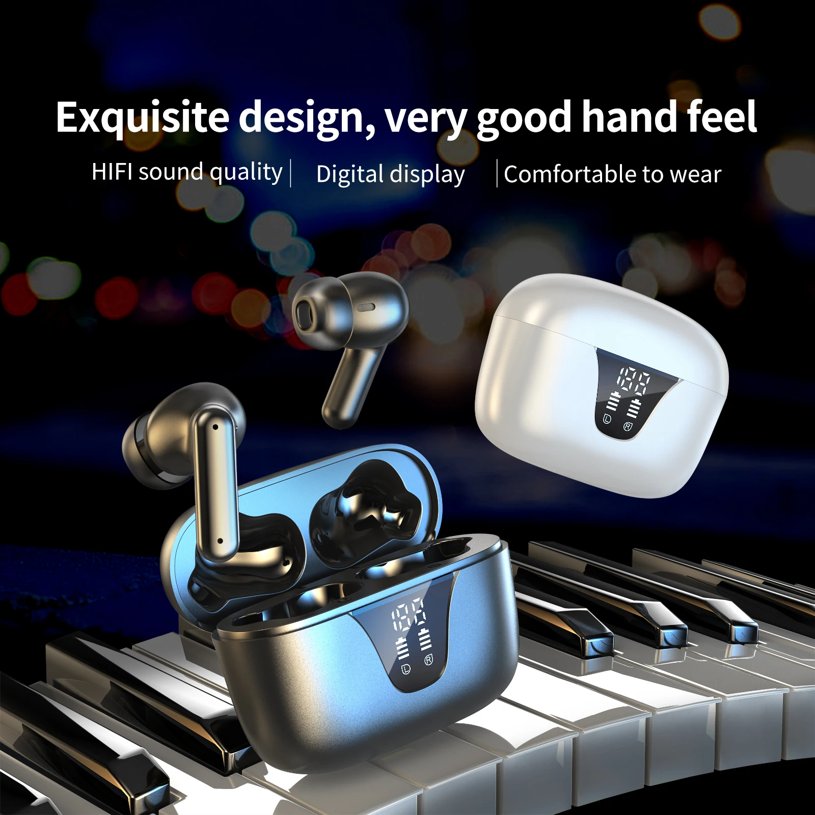 Description Picture 3 of itemNewest BLAST! A1 True Wireless Earbuds Bluetooth 5.3 Earphones Sports Headset Wireless  400mah Bluetooth TWS Headphones with Mic