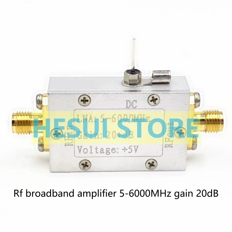 

Rf broadband amplifier 5-6000MHz gain 20dB