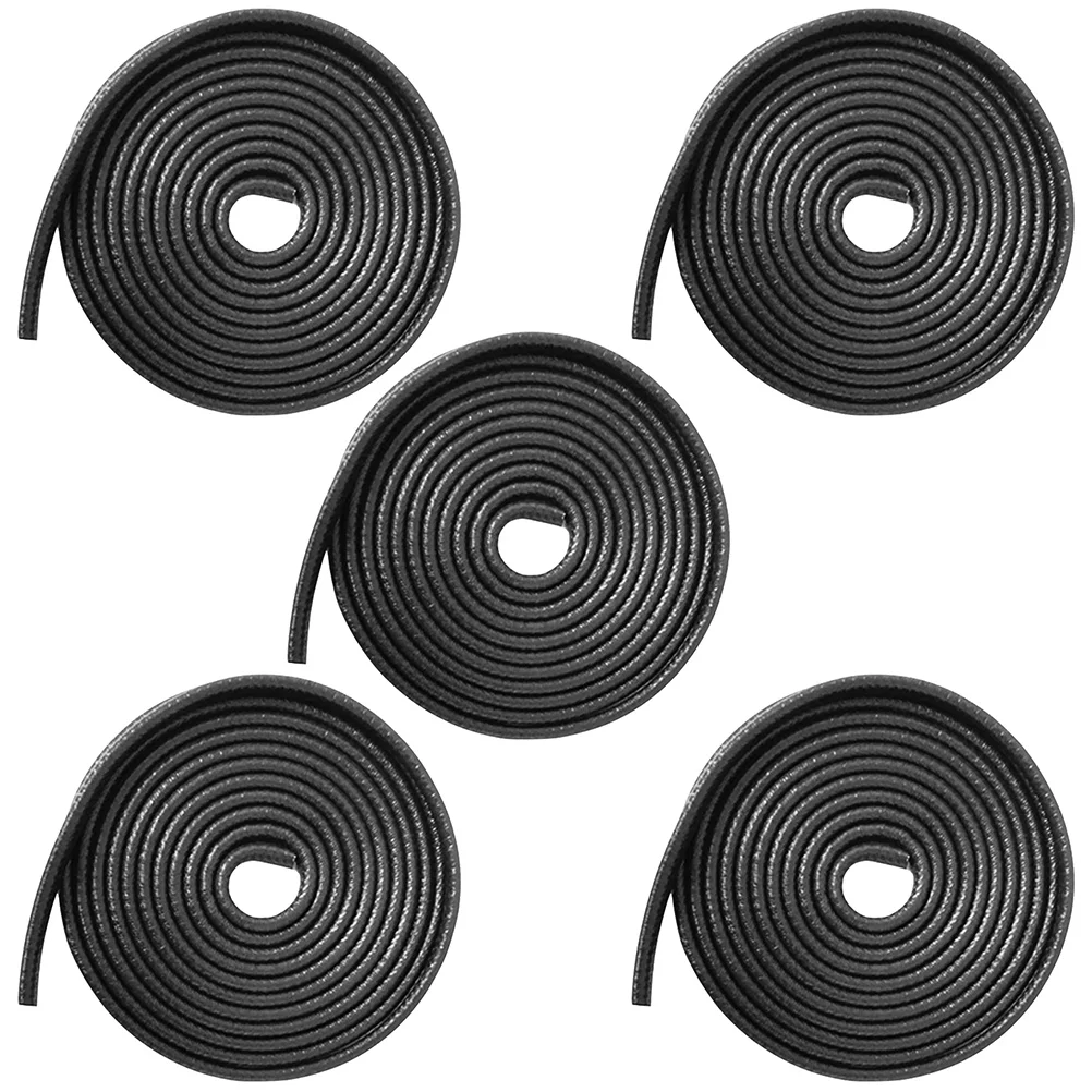

5pcs 5 Rolls Car Seal Stripnoise Reduction Windproof Uv Protection Edges Guard Automotive Door Entry Guard Rubber Trim Molding
