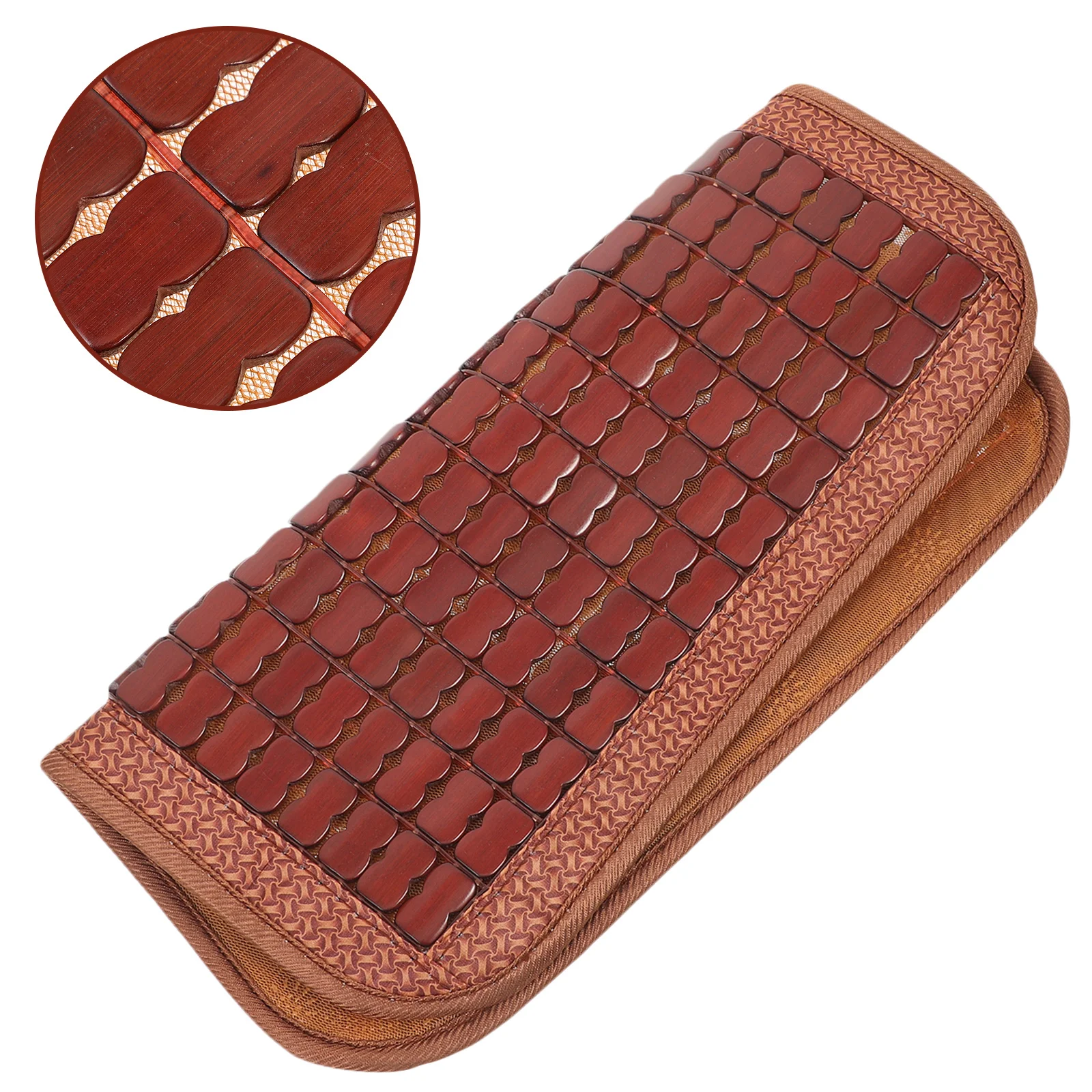 

Alipis Bamboo Chair Pad Breathable Seat Cushion for Dining Office Chairs