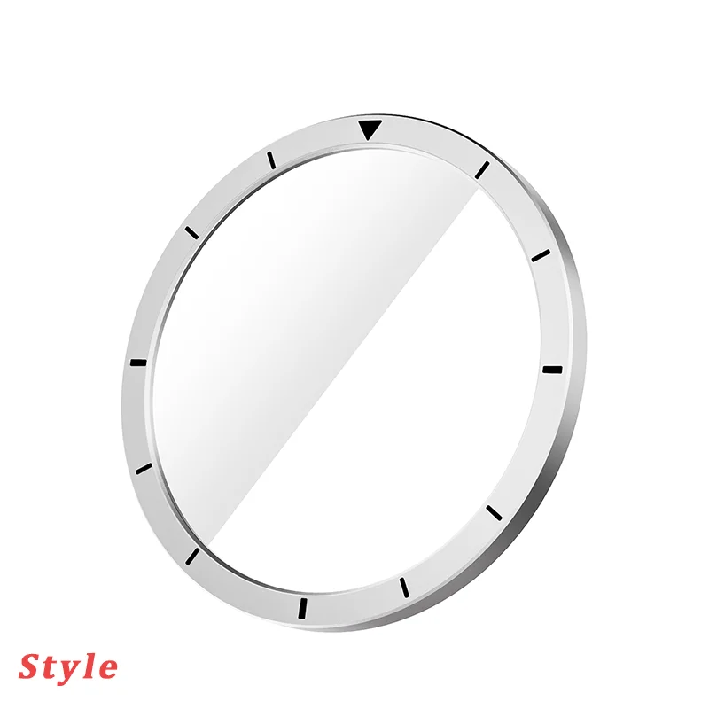 Screen Protector Bezel Ring For Samsung Galaxy Watch 8 40mm 44mm Case Protection Metal Frame Protector Time/Speed Scale Cover