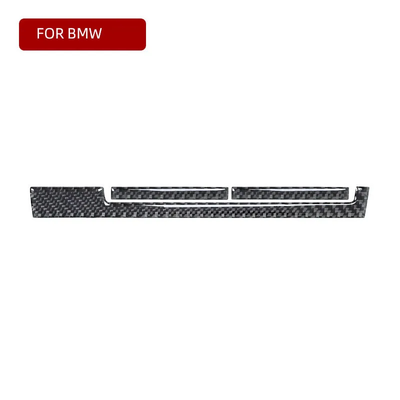 

For BMW 98-03 5 Series E39 Carbon Fiber Interior Modification Parts Center Control Cup Holder Decoration Sticker