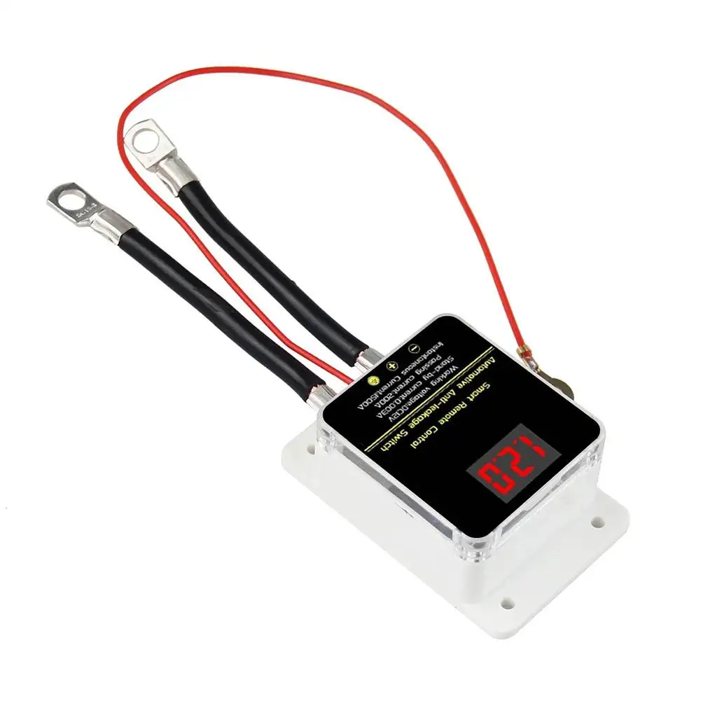 12v Auto Batterie Cutoff Schalter Drahtlose Fernbedienung Trennen Auto Relais Led-anzeige Anti-verlust Power Off Leckage schutz – Detail 13