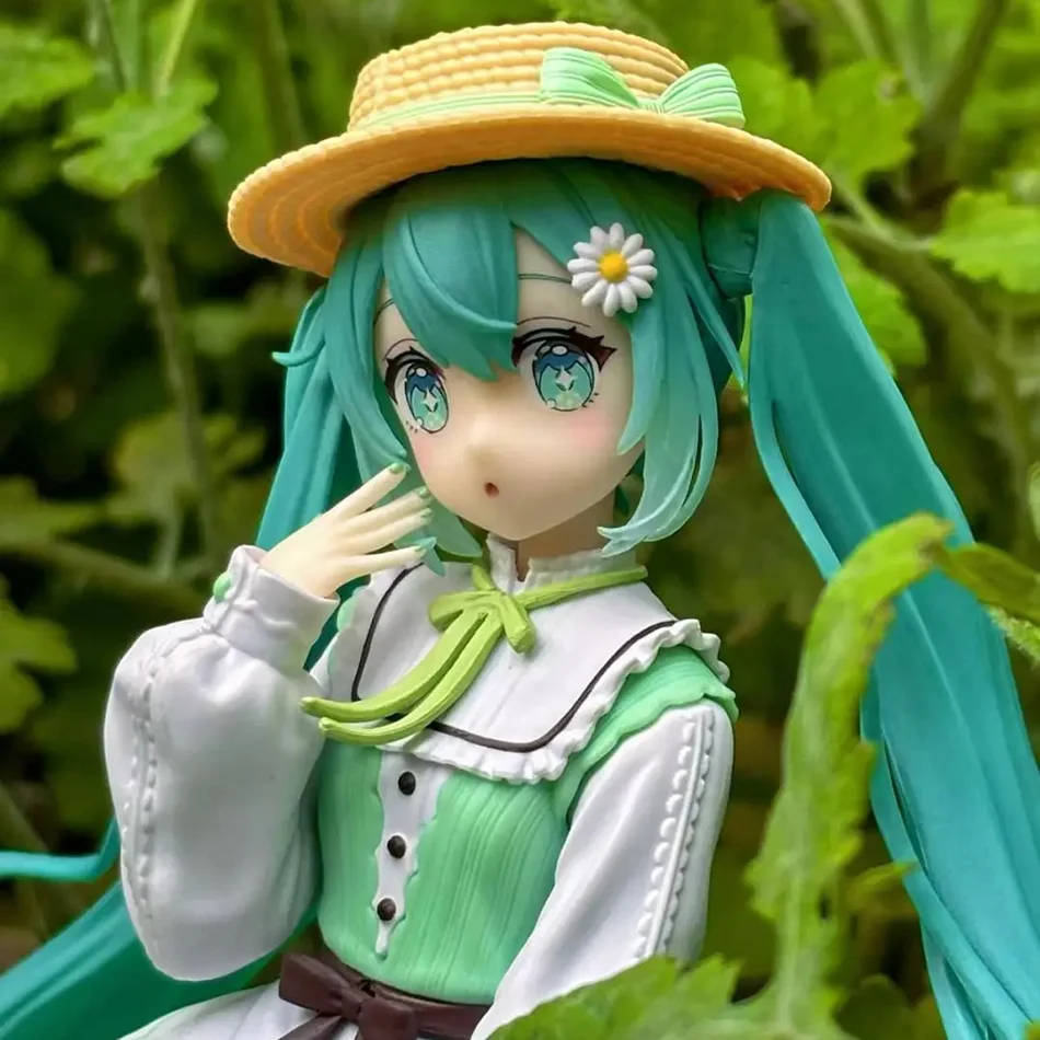 Hatsune Miku Desktop Cute Action Figure 20 cm Fashion Country Ver. Figurina anime Kawaii Girl Model Toy - Decorazione adorabile