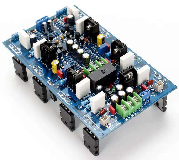 لوح مضخم ثنائي القناة عالي الطاقة ، AB18 مستورد ، أنبوب توشيبا 2SA1943 2SC5200