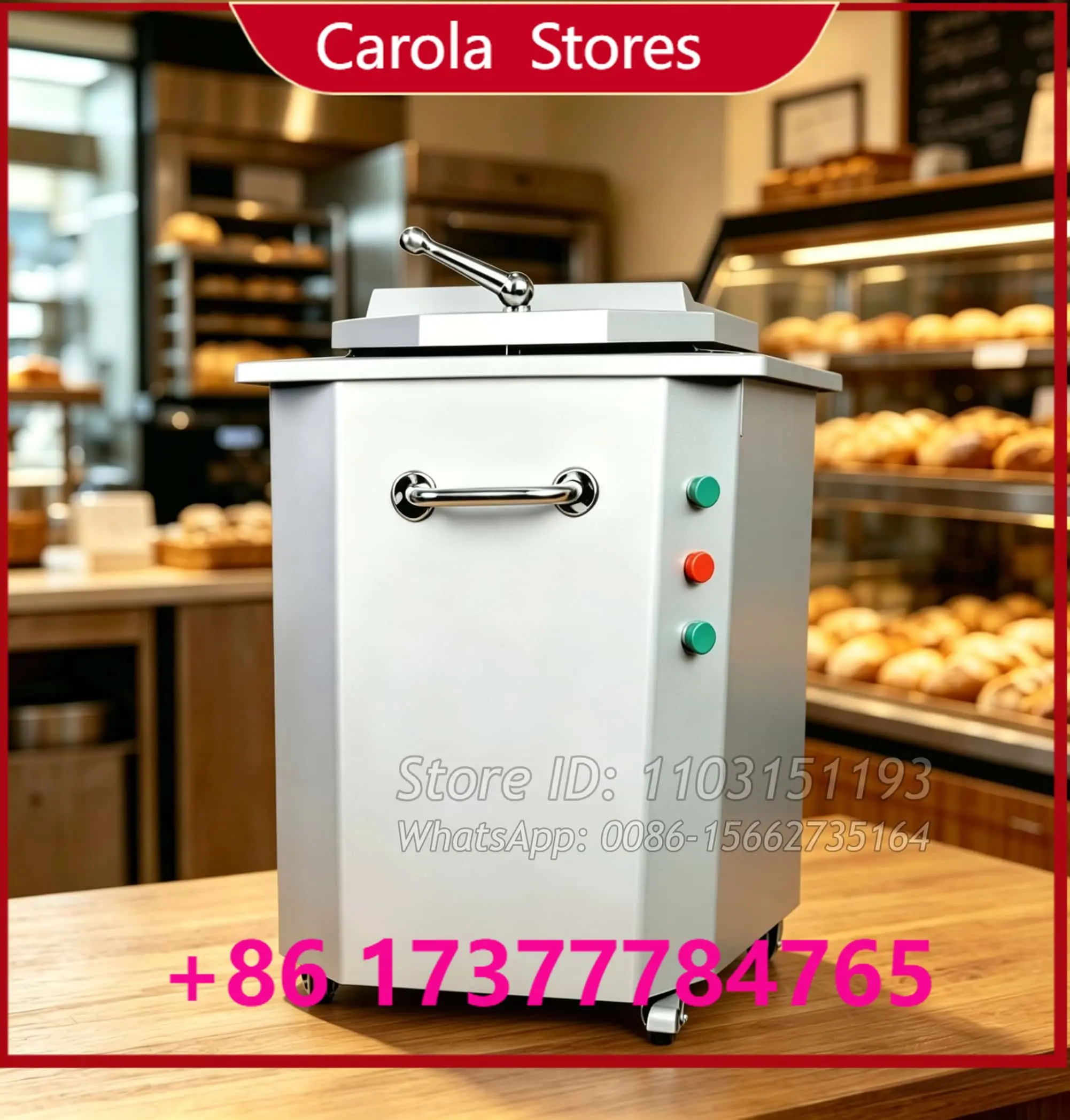 20 pcs Hydraulic Dough Divider Machine Bakery  Dough Bread Dividing MachineLoaf Bread Equipment