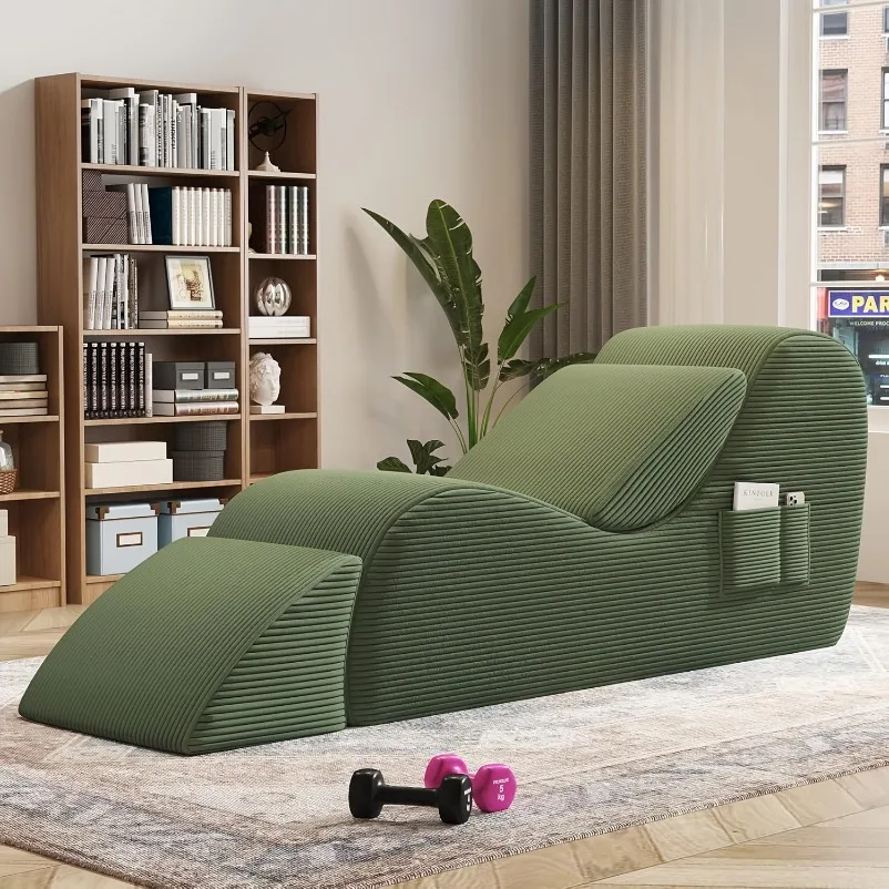Compressed Lazy Sofa Single Bedroom Recliner Yoga Folding Seat Sleepable and Reclining