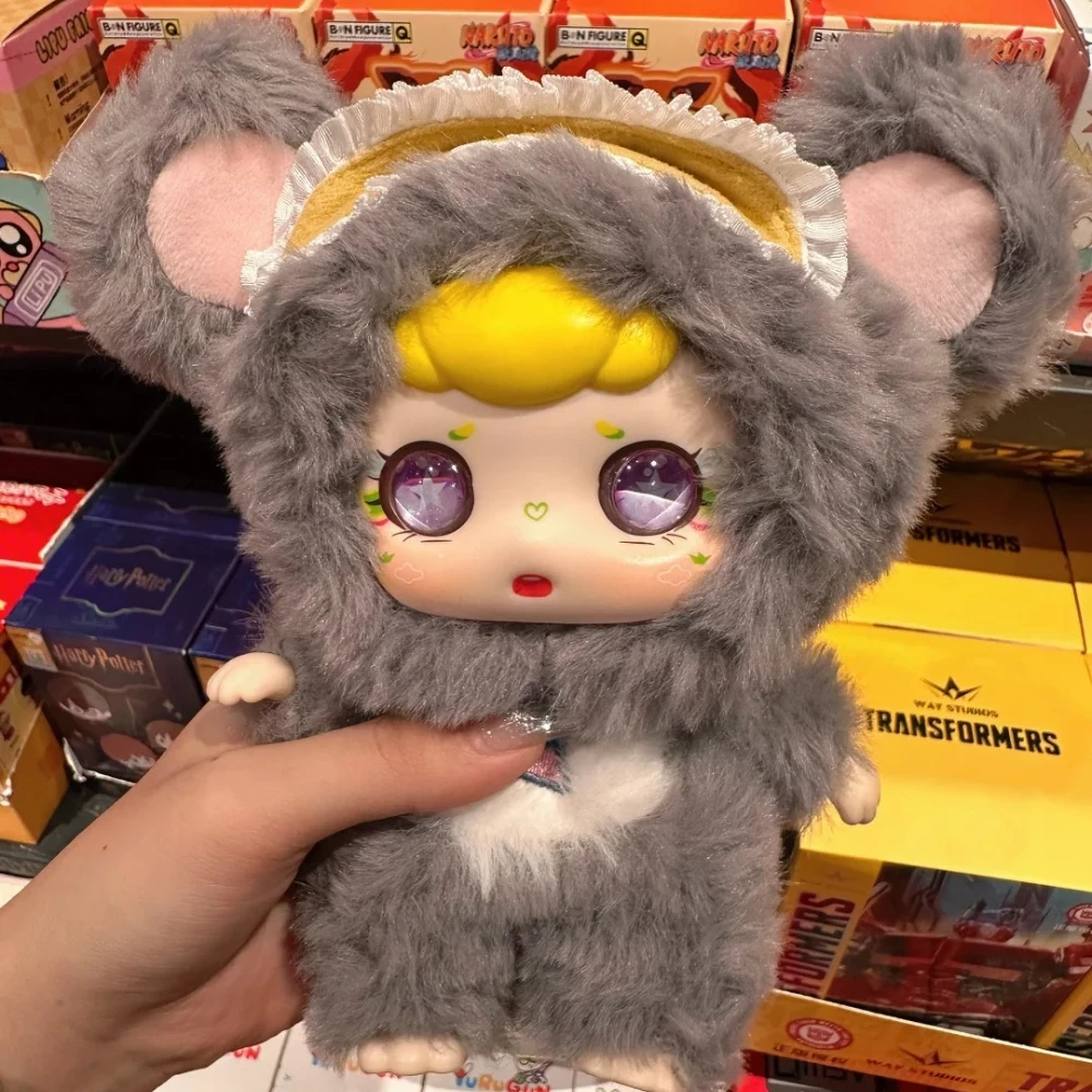 Puff Jungle Wonderland Series Plush Blind Box Collectible Surprise Mystery Box Vinyl Dolls Bag Pendant Plush Keychains Girl Gift