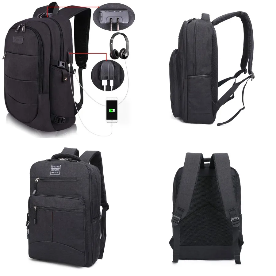 

【Новый стиль】- новый мужской модный рюкзак, корейский школьный рюкзак, спортивная повседневная сумка для студентов колледжей, дорожная сумка для ноутбука.