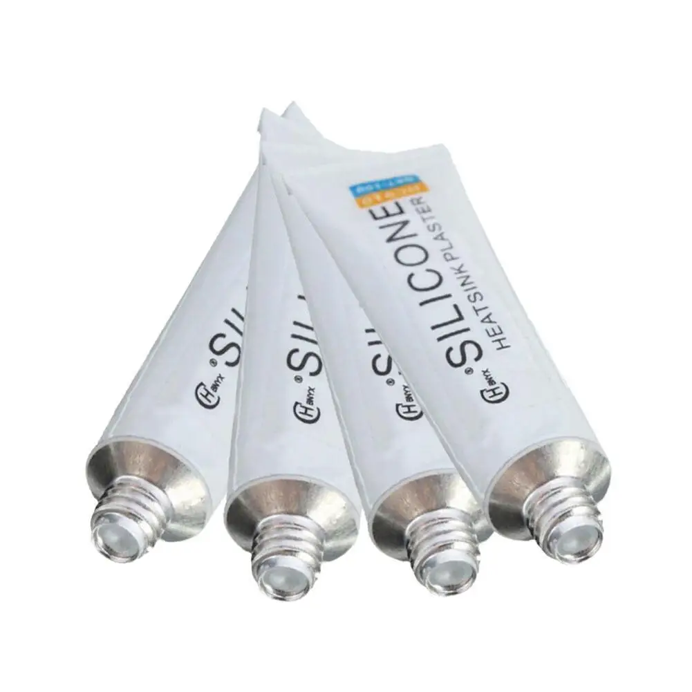 

10g Hc-910 Mini Silicone Thermal Conductive Toothpaste Tube Heat-Guided Tube Bonding Radiator Curing Hot Adhesive Supplies