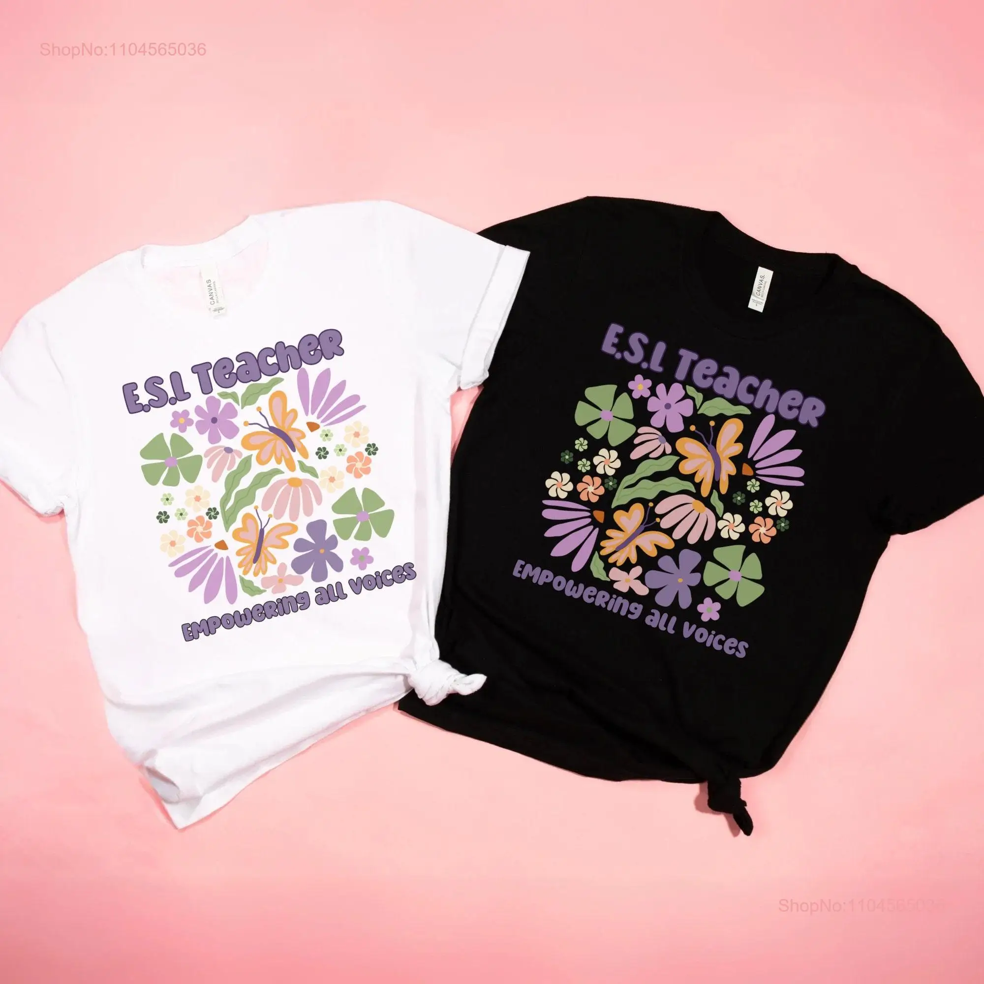 Esl Teacher T Shirt…