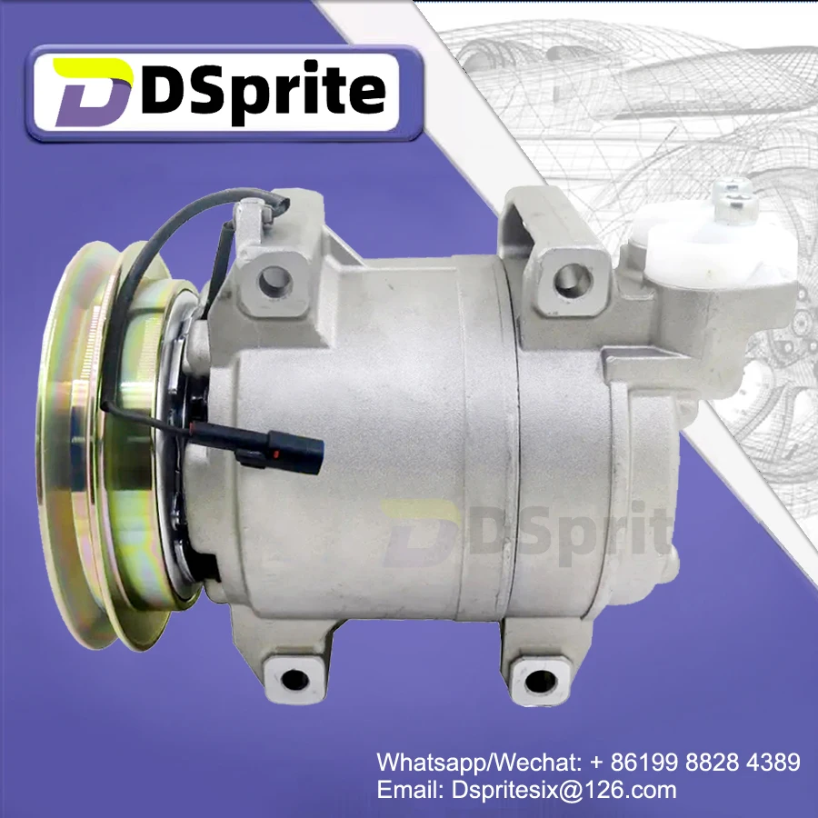 506211-9720 A/C AC Air Conditioning Compressor Cooling Pump DKS15D for ISUZU NPR NKR Diesel Engines 5.2L 8973863490 506211-8811