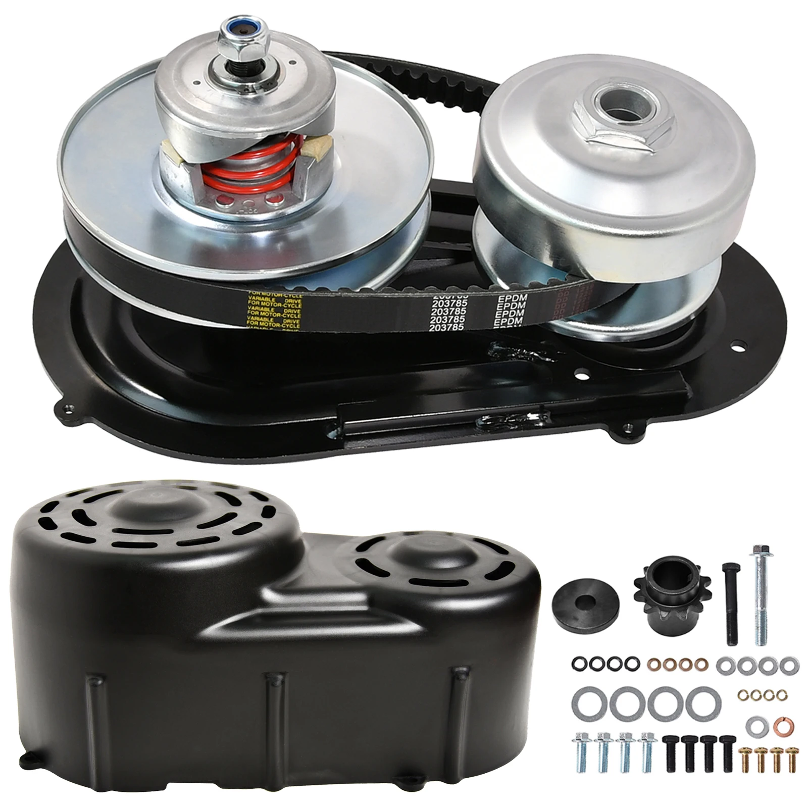 Go Kart DIY Torque Converter Kit with 1