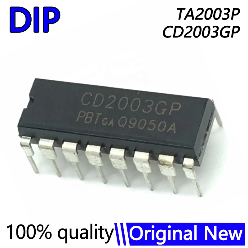 10Pcs/Lot TA2003 TA2003P DIP-16  DIP TA2003AP DIP16 CD2003GP CD2003 Transceiver Receiver