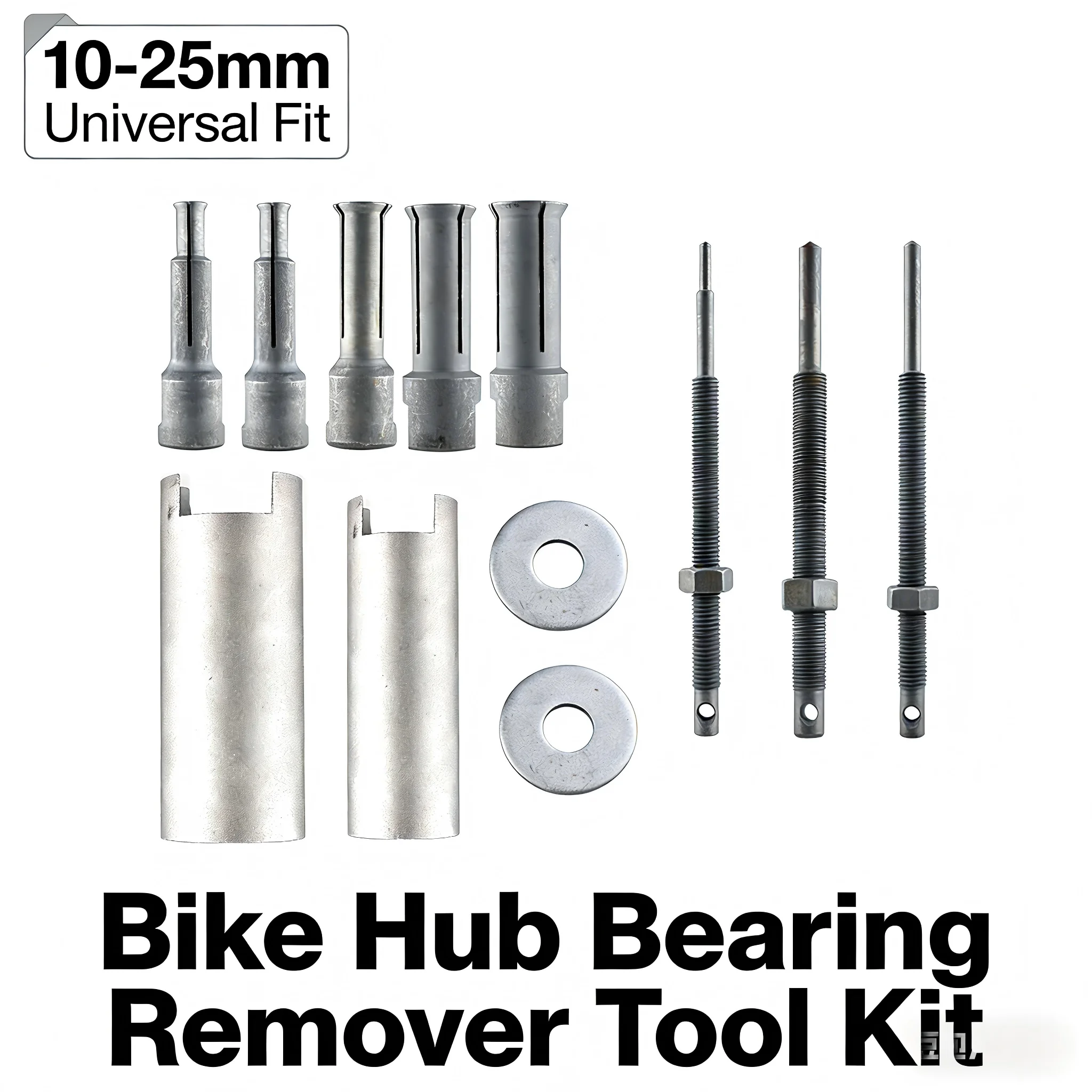 

Набор инструментов для снятия подшипников втулок велосипедов и мотоциклов (9-23 мм), ручной инструмент для ремонта, съемник подшипников колес для MTB и электровелосипедов