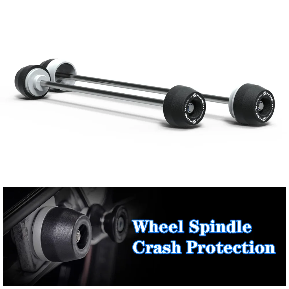 

Motorcycle Wheel Protector For BMW S1000R S1000RR M1000RR 2013-2023 / S1000XR 2020-2023 Rear Front Axle Fork Crash Slider