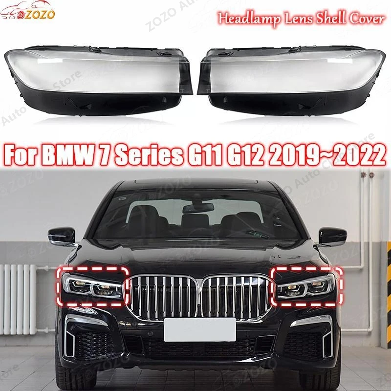 

Для BMW 7 серии G11 G12 2019 2020 2021 2022 абажур фары крышка фары автомобильные аксессуары автомобильные фары в сборе