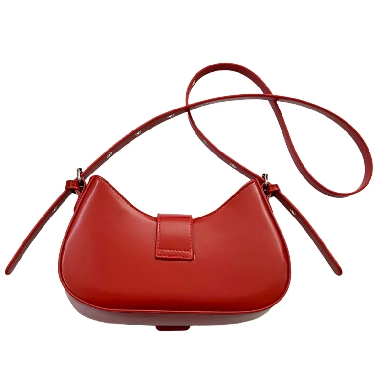 Fashionable Single Shoulder Bag Crossbody Purse PU Leather Square Bags for Women