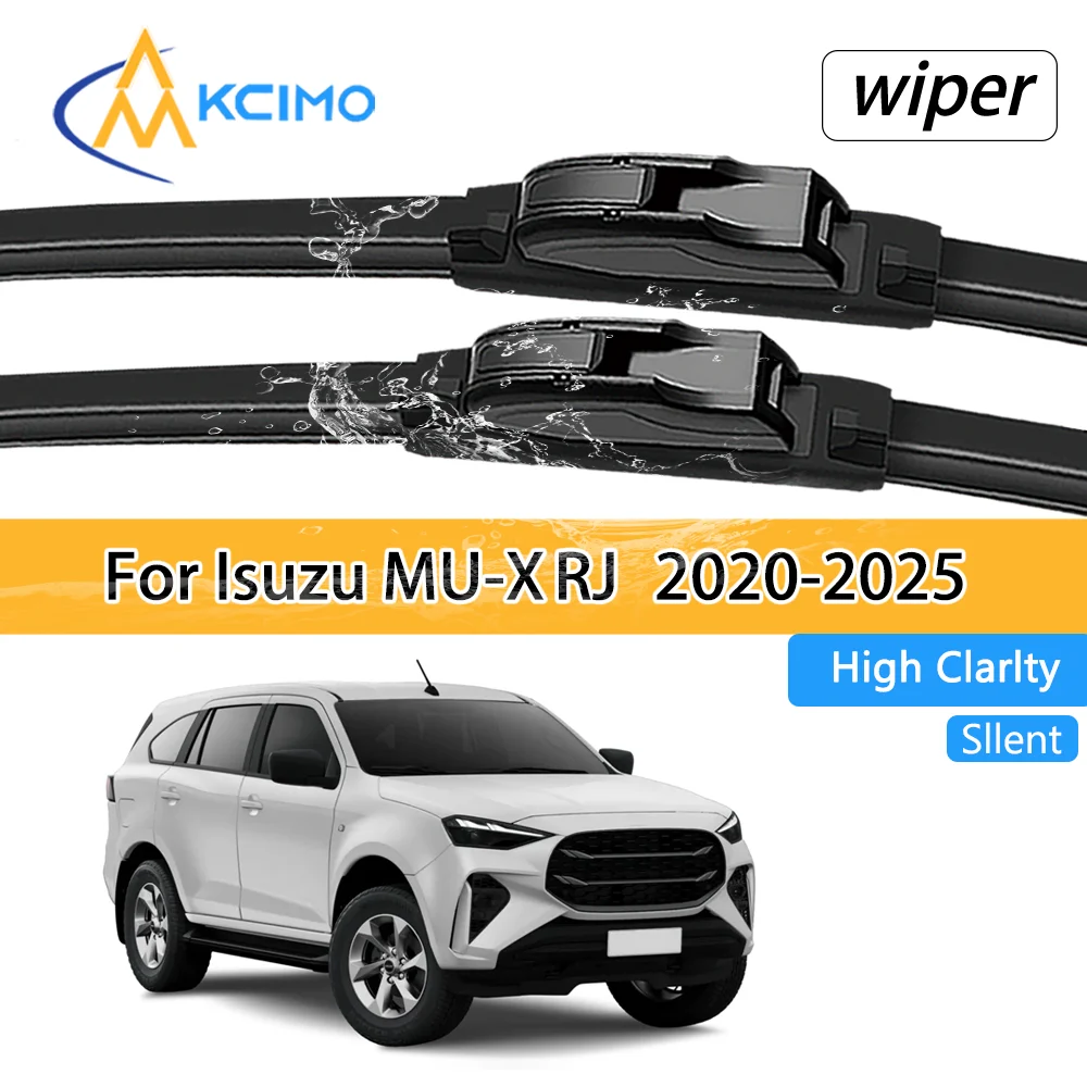 

For Isuzu MU-X RJ 2020-2025 Cars Premium Front Windscreen Wiper Blades Quiet Durable All-Weather Auto Window Accessories
