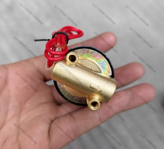 Accessories   pneumatic solenoid valve 2w-025-08 one in and one out normally closed solenoid valve 2 points interface 220v 24v