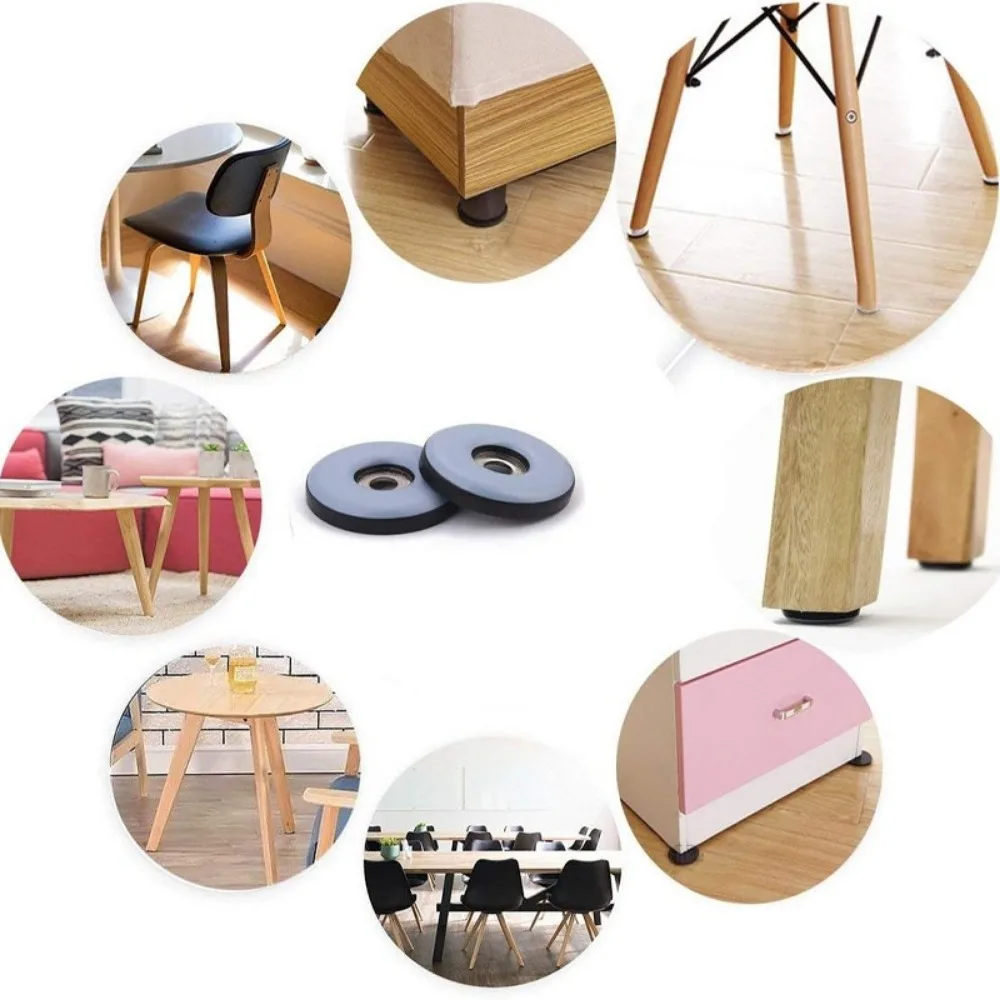 10-30pcs Furniture Chairs Heavy Objects Silent Movement Scratch Resistant Wear-resistant Floor Protection Anti-collision Pad image 5