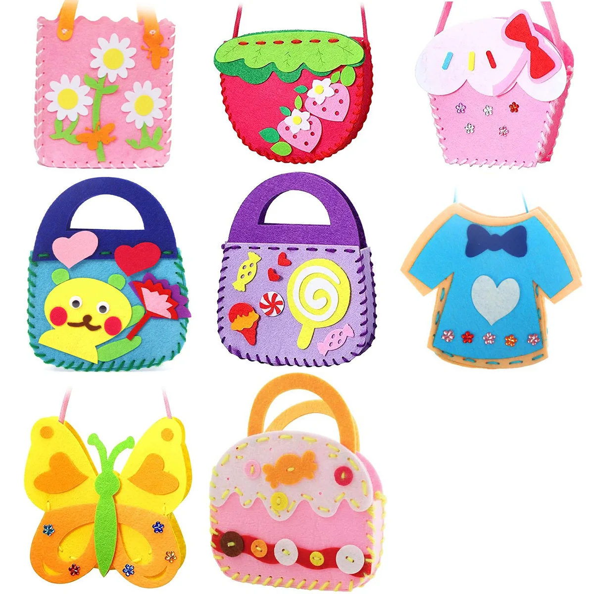 Kit Couture Debutant Jouets De Couture Pour Enfants - Kit 6 Animaux En