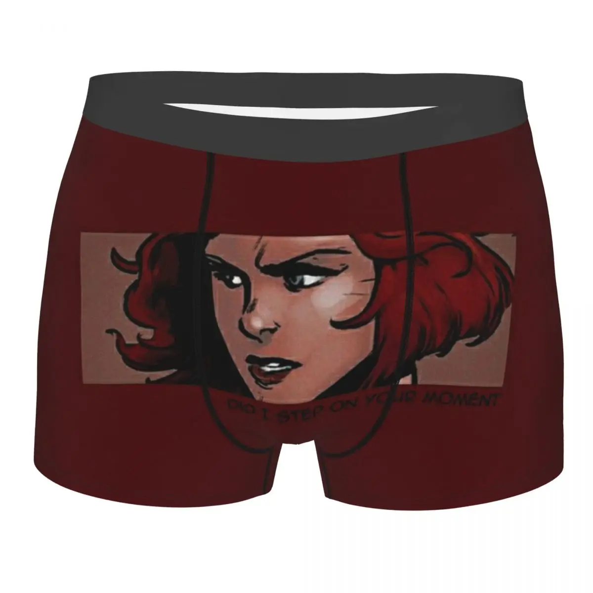 

Винтажное нижнее белье в виде черной вдовы на заказ, мужские дышащие трусы-боксеры, шорты, мягкие трусы для Homme