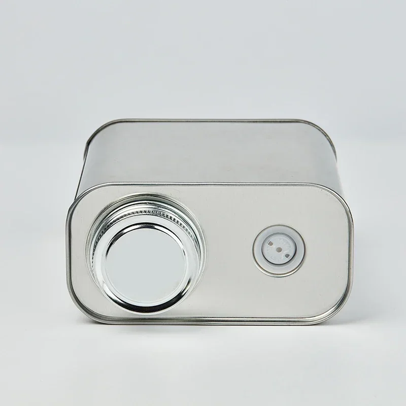 2025 Hot Tinplate Coffee Bean Airtight Cans Outdoor Camping Tin Box Household Food-grade Packaging Storage Iron Cans Tea Can