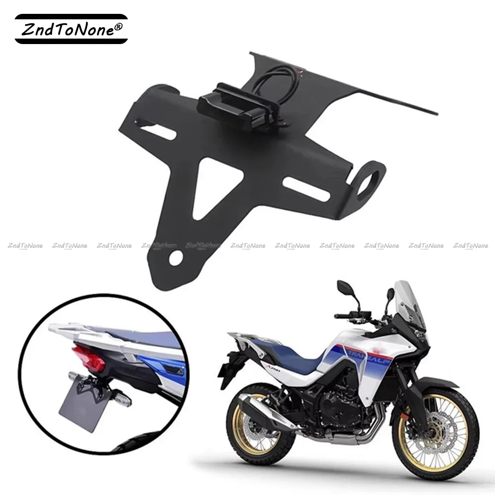 

Хвостовой аккуратный для HONDA TRANSALP XL750 2023 2024 2025, держатель номерного знака мотоцикла, кронштейн, крепление для устранения заднего крыла