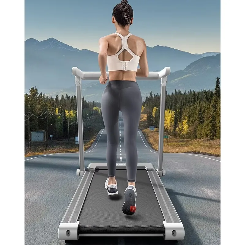 Household Electric Slope Adjustment Folding Treadmill  Lose Weight Walking Machine New Intelligent Treadmill Fitness Equipment