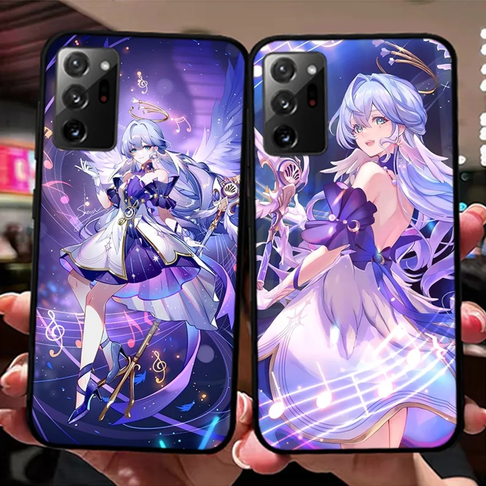 H-Honkai S-Star R-Rail R-Robin Phone Case For Samsung Note 8 9 10 20 pro plus lite M 10 11 20 30 21 31 51 A 21 22 42 02 03