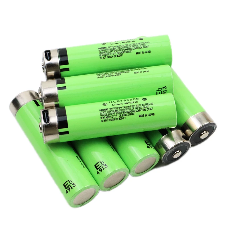 ใหม่Original NCR18650B 3.7V 3400MAhแบตเตอรี่Li-Ionสําหรับไฟฉายพัดลมของเล่นไมโครโฟนวิทยุเครื่องมือType-C Charge