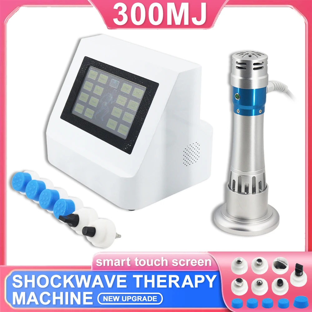 

300MJ Shockwave Therapy Machine For Men ED Treatment And Plantar Fascitis Pain Relief Massager Shock Wave Equipment Home Use New