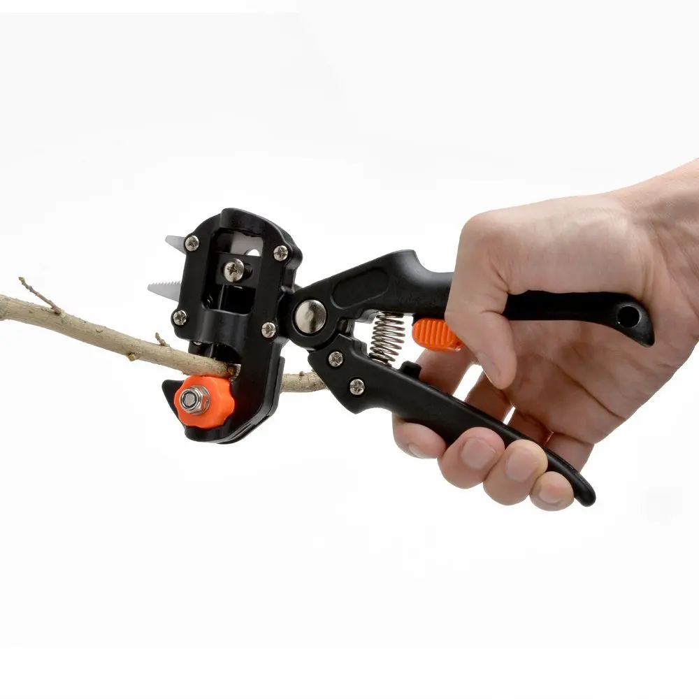 Sécateur de greffage professionnel à 3 lames de type Omega, type V, type U, document noir, ruban inclus