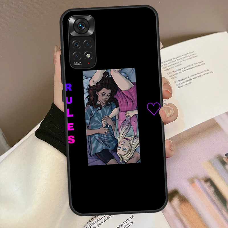 American TV Series Euphoria Luxury Case For Xiaomi Redmi Note 10S 9S 8T Note 11 Pro Note 8 9 10 Pro 9A 9C 9T 10 Cover Coque