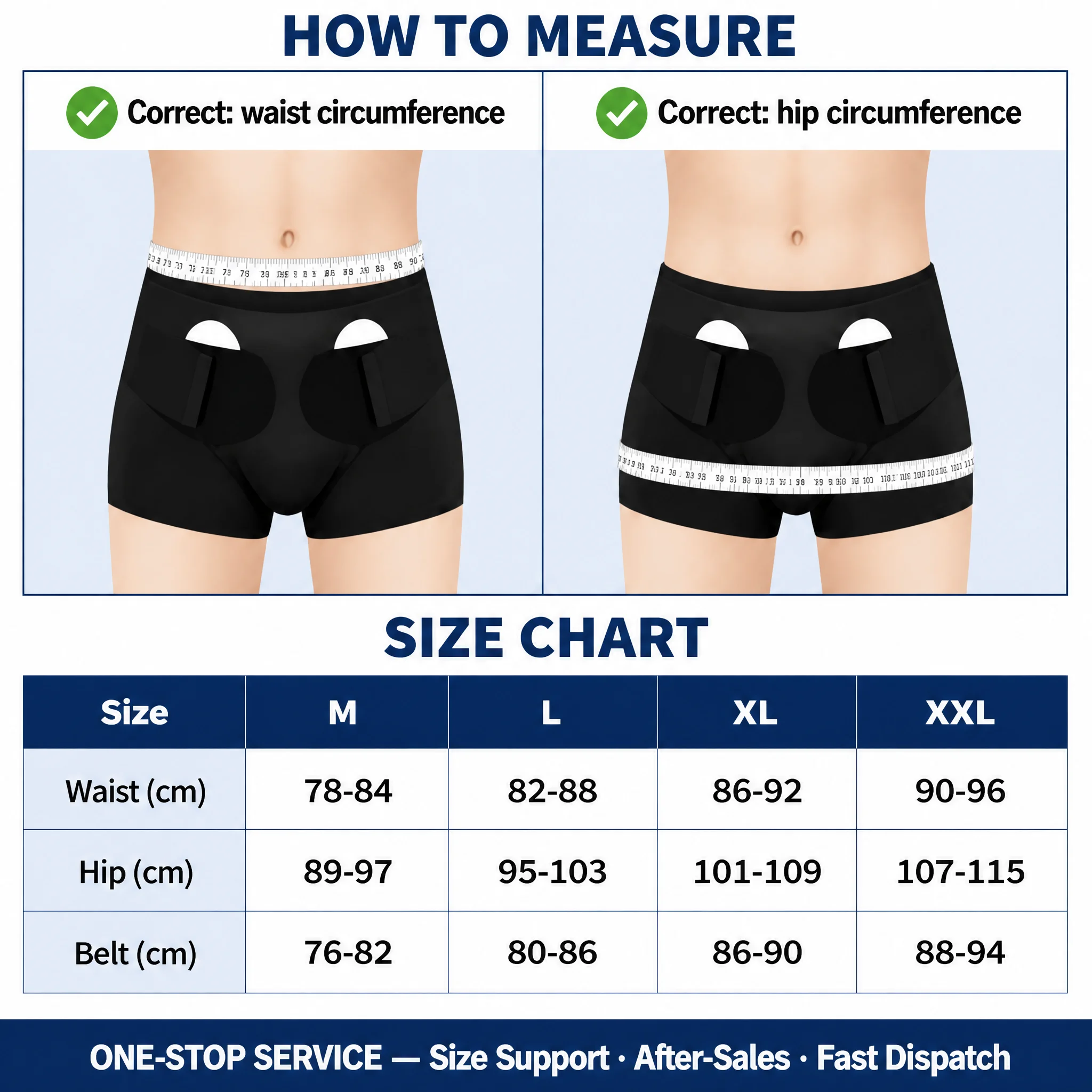 Inguinal Hernia Guard Support Belt with Two Removable Compression Pads for Men