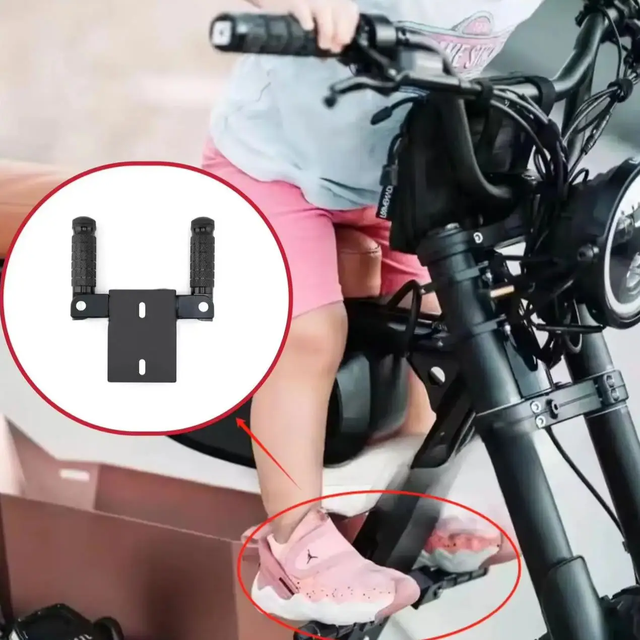 

Front Pedal Super 73 Fat Bike ZMIAMI RX ZX S1 S2 Pedal Pedal Children Adults Kalosse Electric Bike Beach Motorcycle Accessories