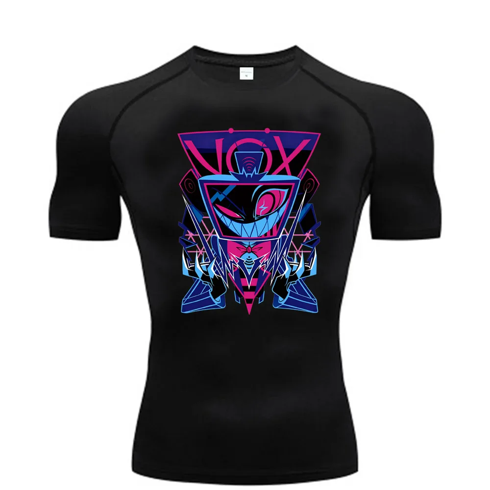 Vox Hazbin Hotel shirt Gym Fitness Athletic clearance sales cutecore graphic manga Retro cutecore cheap dollette