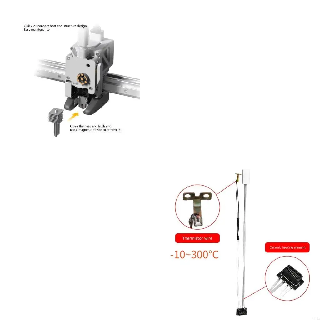 

Precisions Printer Heating Component 80W 24V For Stable Plastic Melting