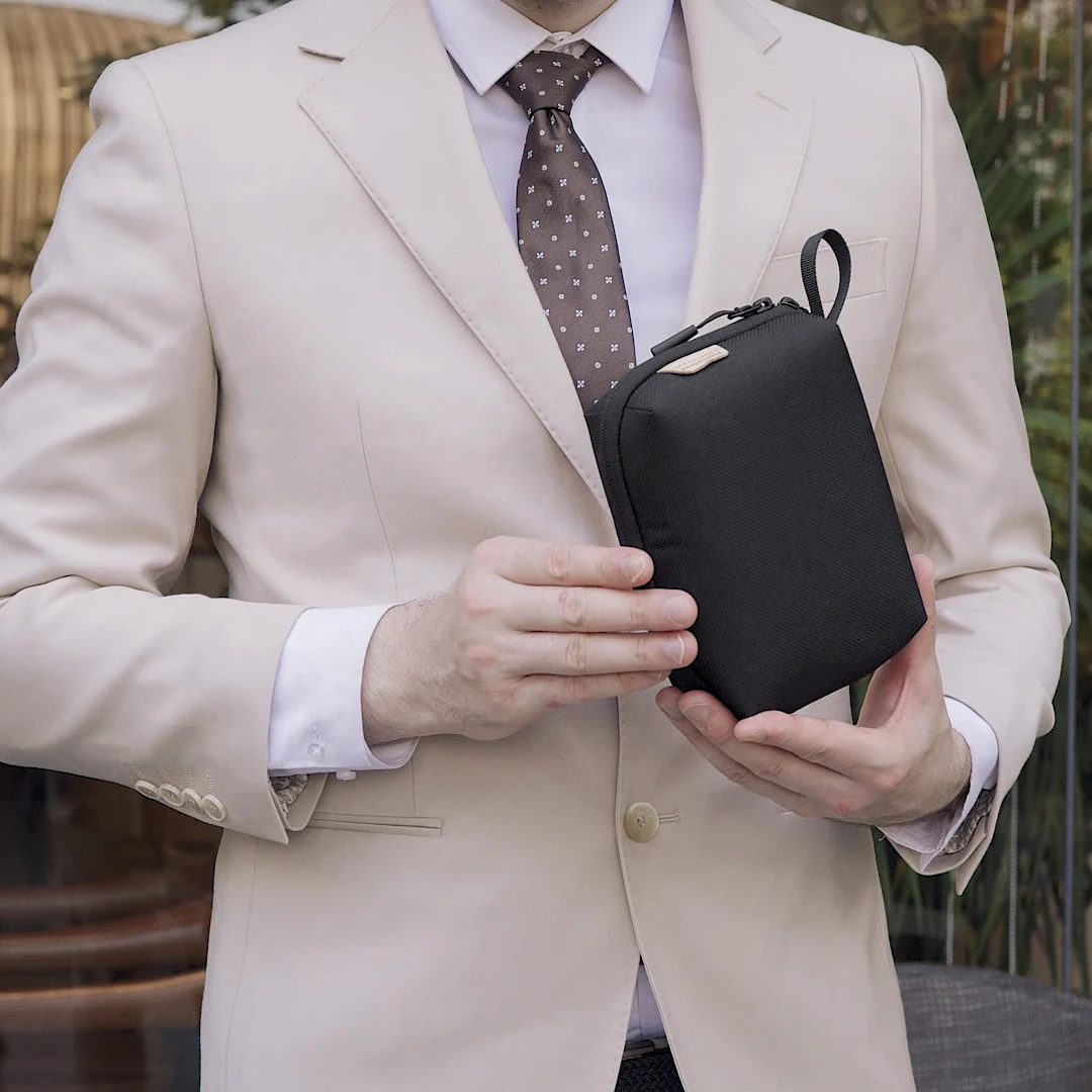 حقيبة ملحقات منظم إلكتروني، حقيبة تخزين رقمية محمولة، منظم كابلات السفر، حقيبة حمل لبنك الطاقة #6