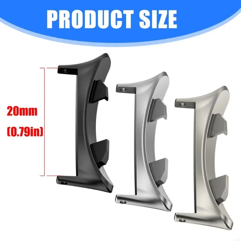 L41E 2PCS Smartwatch Band Adapter STRAPS LINK ALFCHENT FOR WATCH FIT