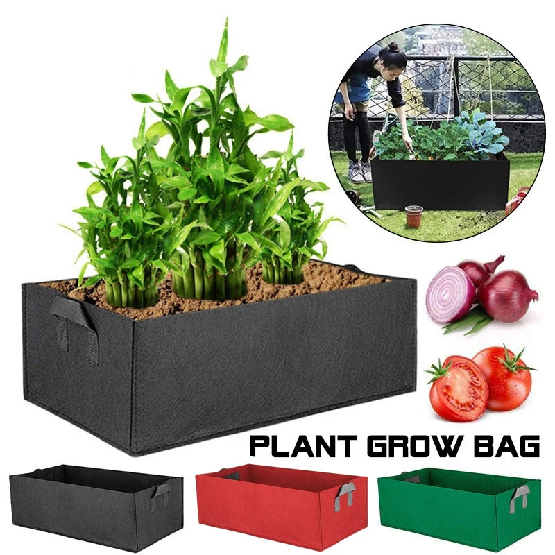 

Planting Bag Garden Grow Vegetable Nursery Planter Pouch Root Container Felt Cultivation Bags Plant Growing Seedling Flowerpot