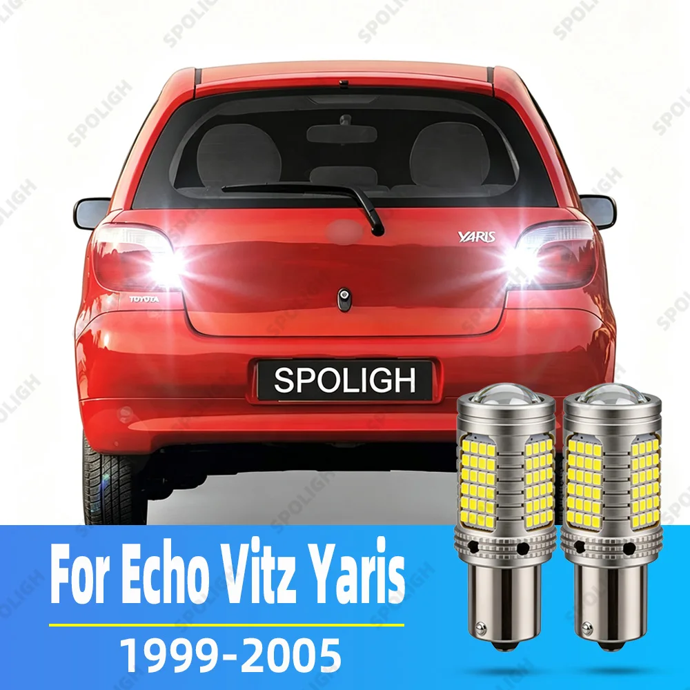 For Toyota Echo Vitz Yaris XP10 Reverse Light LED Yaris P1 Tuning Accessories 1999 2000 2001 2002 2003 2004 2005 Reversing Light